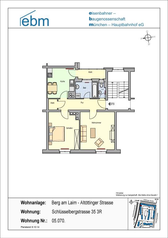 2 Zimmer, 71,4 m² in München · Ludwig-Thoma-Str. 9 – Bild 5